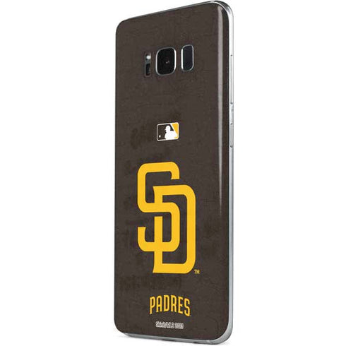 MLB San Diego Padres - Solid Distressed Galaxy S8 Plus Skin