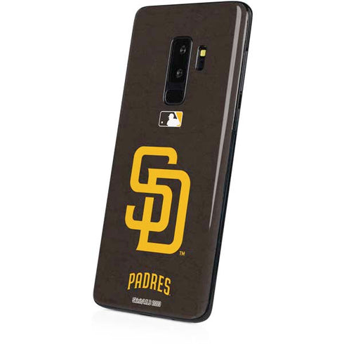 MLB San Diego Padres - Solid Distressed Galaxy S9 Plus Skin