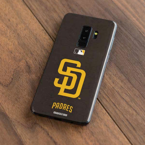 MLB San Diego Padres - Solid Distressed Galaxy S9 Plus Skin