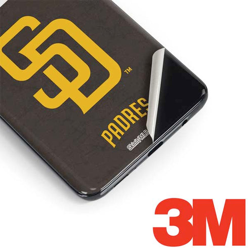 MLB San Diego Padres - Solid Distressed Galaxy S9 Skin