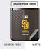 MLB San Diego Padres - Solid Distressed Galaxy Z Flip Skin