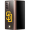 MLB San Diego Padres - Solid Distressed Galaxy Z Fold2 5G Skin