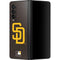 MLB San Diego Padres - Solid Distressed Galaxy Z Fold3 5G Skin