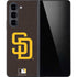 MLB San Diego Padres - Solid Distressed Galaxy Z Fold5 5G Skin