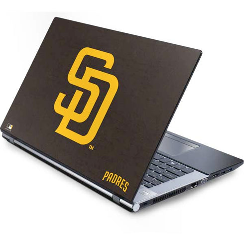 MLB San Diego Padres - Solid Distressed Generic Laptop Skin