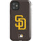 MLB San Diego Padres - Solid Distressed iPhone 11 Impact Case