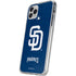 MLB San Diego Padres - Solid Distressed iPhone 11 Pro Clear Case