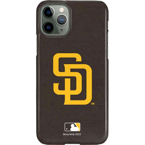 MLB San Diego Padres - Solid Distressed iPhone 11 Pro Lite Case