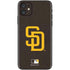 MLB San Diego Padres - Solid Distressed iPhone 11 Skin