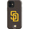 MLB San Diego Padres - Solid Distressed iPhone 12 Impact Case