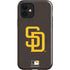 MLB San Diego Padres - Solid Distressed iPhone 12 Impact Case