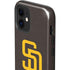 MLB San Diego Padres - Solid Distressed iPhone 12 Impact Case