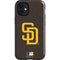 MLB San Diego Padres - Solid Distressed iPhone 12 Mini Impact Case