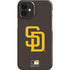 MLB San Diego Padres - Solid Distressed iPhone 12 Mini Lite Case