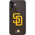MLB San Diego Padres - Solid Distressed iPhone 12 Mini Skin