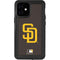 MLB San Diego Padres - Solid Distressed iPhone 12 Mini Waterproof Case