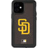 MLB San Diego Padres - Solid Distressed iPhone 12 Mini Waterproof Case