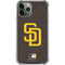 MLB San Diego Padres - Solid Distressed iPhone 12 Pro Max Clear Case