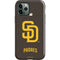 MLB San Diego Padres - Solid Distressed iPhone 12 Pro Max Impact Case