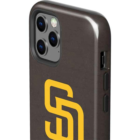 MLB San Diego Padres - Solid Distressed iPhone 12 Pro Max Impact Case