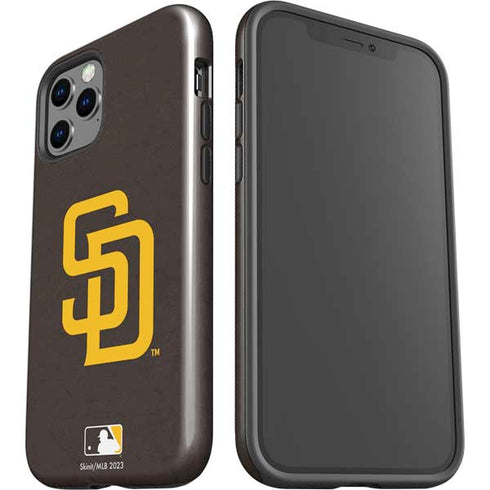 MLB San Diego Padres - Solid Distressed iPhone 12 Pro Max Impact Case