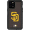 MLB San Diego Padres - Solid Distressed iPhone 12 Pro Max Waterproof Case