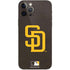 MLB San Diego Padres - Solid Distressed iPhone 12 Pro Skin