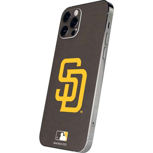MLB San Diego Padres - Solid Distressed iPhone 12 Pro Skin