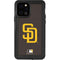 MLB San Diego Padres - Solid Distressed iPhone 12 Pro Waterproof Case