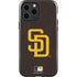 MLB San Diego Padres - Solid Distressed iPhone 13 Pro Max Impact Case