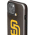 MLB San Diego Padres - Solid Distressed iPhone 15 Impact Case