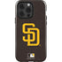 MLB San Diego Padres - Solid Distressed iPhone 15 Pro Impact Case