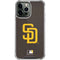 MLB San Diego Padres - Solid Distressed iPhone 14 Pro Max Clear Case