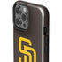 MLB San Diego Padres - Solid Distressed iPhone 15 Pro Max Impact Case