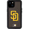 MLB San Diego Padres - Solid Distressed iPhone 15 Plus Waterproof Case