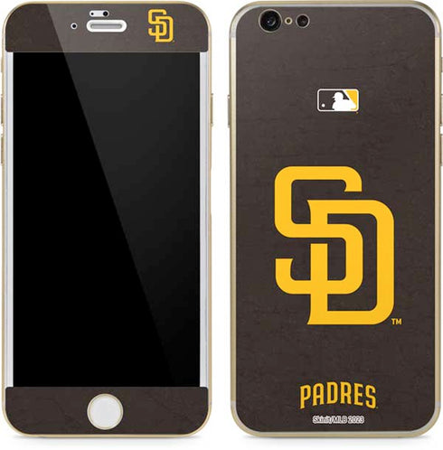 MLB San Diego Padres - Solid Distressed iPhone 6/6s Skin