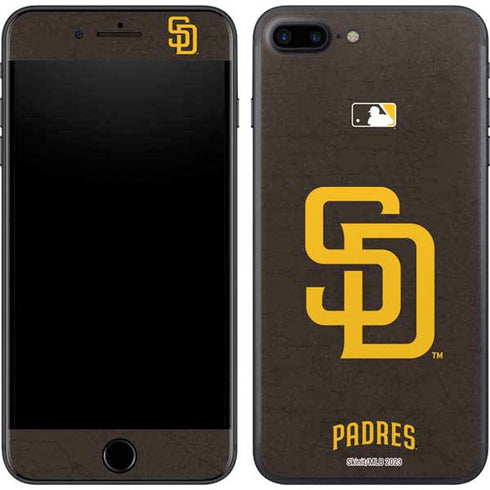 MLB San Diego Padres - Solid Distressed iPhone 7 Plus Skin
