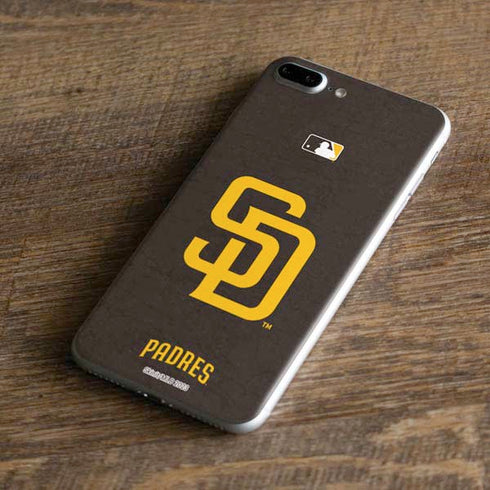 MLB San Diego Padres - Solid Distressed iPhone 7 Plus Skin