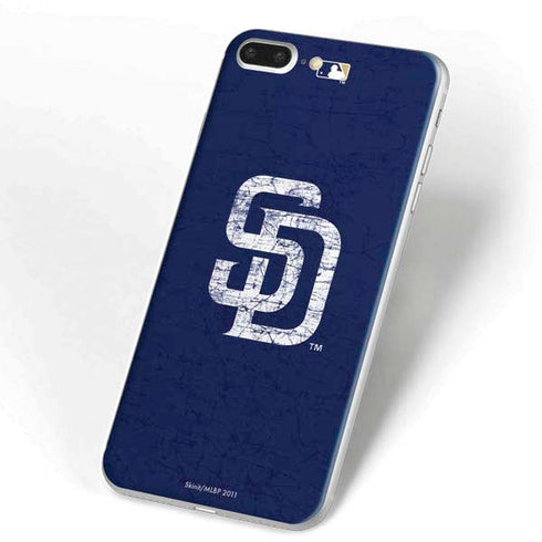 MLB San Diego Padres - Solid Distressed iPhone 7 Plus Skin