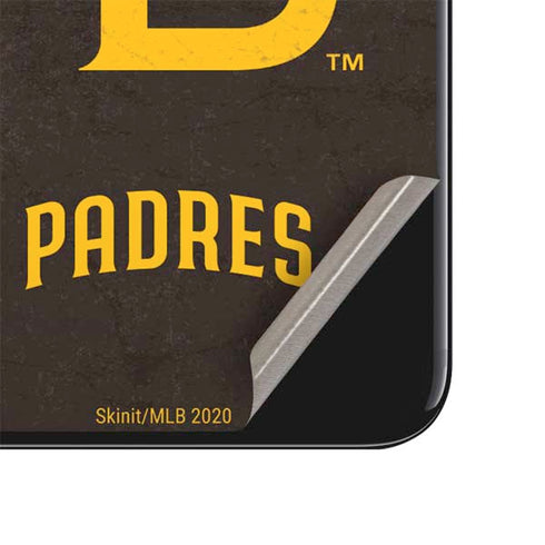 MLB San Diego Padres - Solid Distressed iPhone SE (2nd & 3rd Gen) Skin