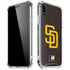 MLB San Diego Padres - Solid Distressed iPhone XR Clear Case