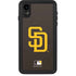 MLB San Diego Padres - Solid Distressed iPhone XR Waterproof Case