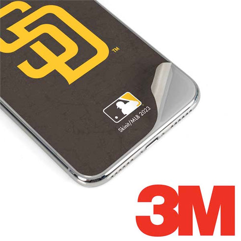 MLB San Diego Padres - Solid Distressed iPhone XS Max Skin