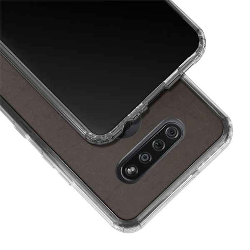 MLB San Diego Padres - Solid Distressed LG K51/Q51 Clear Case
