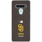 MLB San Diego Padres - Solid Distressed LG Stylo 6 Clear Case