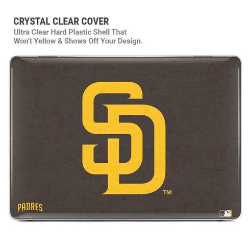 MLB San Diego Padres - Solid Distressed MacBook Air 13in M1 (2021) Case plus Skin