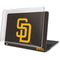 MLB San Diego Padres - Solid Distressed MacBook Pro 15in (2016-19) Case plus Skin