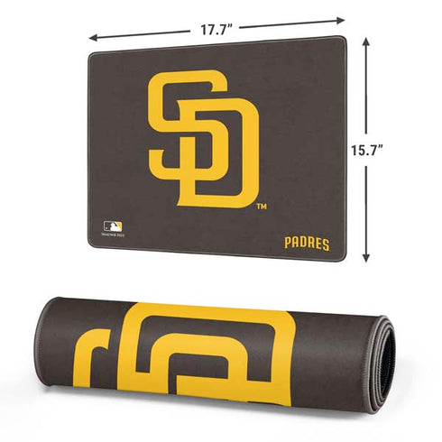 MLB San Diego Padres - Solid Distressed Gaming Mouse Pad