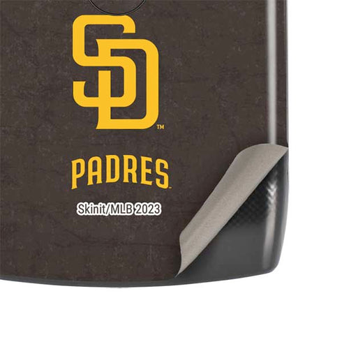MLB San Diego Padres - Solid Distressed Motorola RAZR Skin