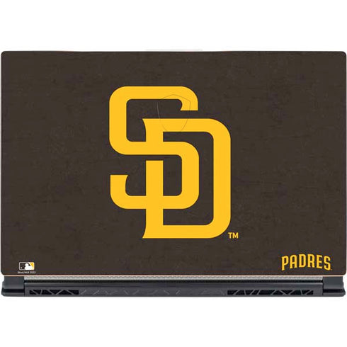 MLB San Diego Padres - Solid Distressed MSI GS65 Stealth Laptop Skin